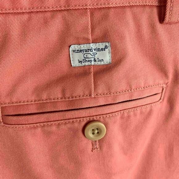 Vineyard Vines Boy Mens Pants Preppy Country Club Golf Flat Front Twill Chino 18 - Picture 6 of 7